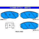 13.0460-5772.2 Bremsbelagsatz, Scheibenbremse 13.0460-5772.2 Bremsbelagsatz, Scheibenbremse