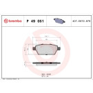Brembo | Bremsbelagsatz, Scheibenbremse | P 49 051