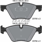Textar | Bremsbelagsatz, Scheibenbremse | 2379301