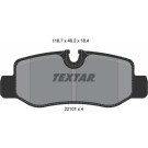 Textar Bremsbelagsatz, Scheibenbremse Q+ 2210101