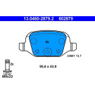 13.0460-2879.2 Bremsbelagsatz, Scheibenbremse