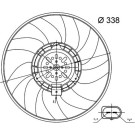 CFF 33 000S Lüfter, Motorkühlung BEHR