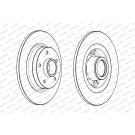 Ferodo | Bremsscheibe | DDF1731-1