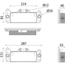 Mahle | Ölkühler, Automatikgetriebe | CLC 222 000P Mahle | Ölkühler, Automatikgetriebe | CLC 222 000P