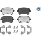 Meyle | Bremsbelagsatz, Scheibenbremse | 025 246 0617-2/PD