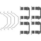 TRW PFK331 Zubehörsatz, Scheibenbremsbelag