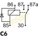 9 9521 1 Relais, Arbeitsstrom