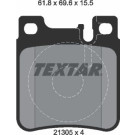 Textar | Bremsbelagsatz, Scheibenbremse | 2130504