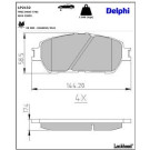 Delphi Bremsbelagsatz, Scheibenbremse LP2132