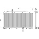 Valeo | Kühler, Motorkühlung | 701352