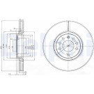 Delphi | Bremsscheibe | BG3973