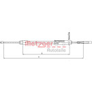 10.9326 Seilzug, Feststellbremse