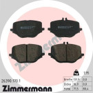 Zimmermann | Bremsbelagsatz, Scheibenbremse | 26390.170.1