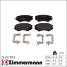 24412.190.2 Bremsbelagsatz, Scheibenbremse