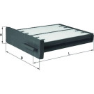 Knecht | Filter, Innenraumluft | LA 125