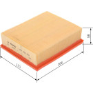 BOSCH 1 457 433 280 Luftfilter