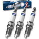 BOSCH 3 x Bosch Zündkerze Nickel 0 242 236 565