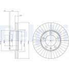 Delphi | Bremsscheibe | BG9692