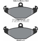 2041001 Bremsbelagsatz, Scheibenbremse