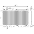 Valeo | Kühler, Motorkühlung | 701205