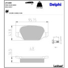 Delphi Bremsbelagsatz, Scheibenbremse LP1685