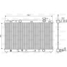 701595 Kühler, Motorkühlung