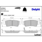 Delphi Bremsbelagsatz, Scheibenbremse LP2016