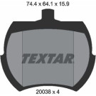 2003801 Bremsbelagsatz, Scheibenbremse