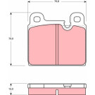 GDB918 Bremsbelagsatz, Scheibenbremse