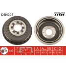 TRW | Bremstrommel | DB4307