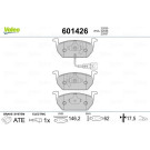 Valeo | Bremsbelagsatz, Scheibenbremse | 601426