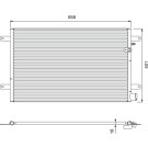 814004 Kondensator, Klimaanlage