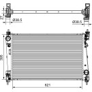 Valeo | Kühler, Motorkühlung | 701655