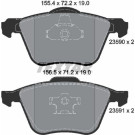 2359001 Bremsbelagsatz, Scheibenbremse Q+ 2359001 Bremsbelagsatz, Scheibenbremse Q+