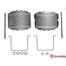 Brembo A 02 232 Zubehörsatz, Scheibenbremsbelag PRIME LINE