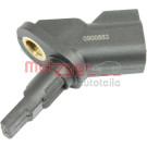 Metzger | Sensor, Raddrehzahl | 0900883