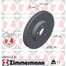 Zimmermann | Bremsscheibe | 400.5522.30