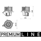 Mahle | Innenraumgebläse | AB 282 000P
