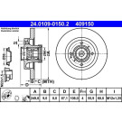24.0109-0150.2 Bremsscheibe