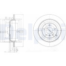 Delphi | Bremsscheibe | BG4031