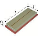 Valeo | Luftfilter | 585423