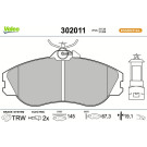 302011 Bremsbelagsatz, Scheibenbremse ESSENTIAL