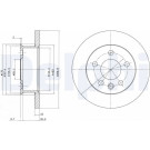 Delphi | Bremsscheibe | BG2716