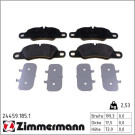 24459.185.1 Bremsbelagsatz, Scheibenbremse