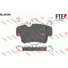 FTE | Bremsbelagsatz, Scheibenbremse | 9011019