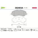 Valeo | Bremsbelagsatz, Scheibenbremse | 302403A