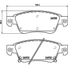 Brembo | Bremsbelagsatz, Scheibenbremse | P 56 080