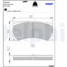 Delphi | Bremsbelagsatz, Scheibenbremse | LP3174 Delphi | Bremsbelagsatz, Scheibenbremse | LP3174
