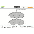 302078 Bremsbelagsatz, Scheibenbremse ESSENTIAL