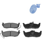 Blue Print | Bremsbelagsatz, Scheibenbremse | ADA104220